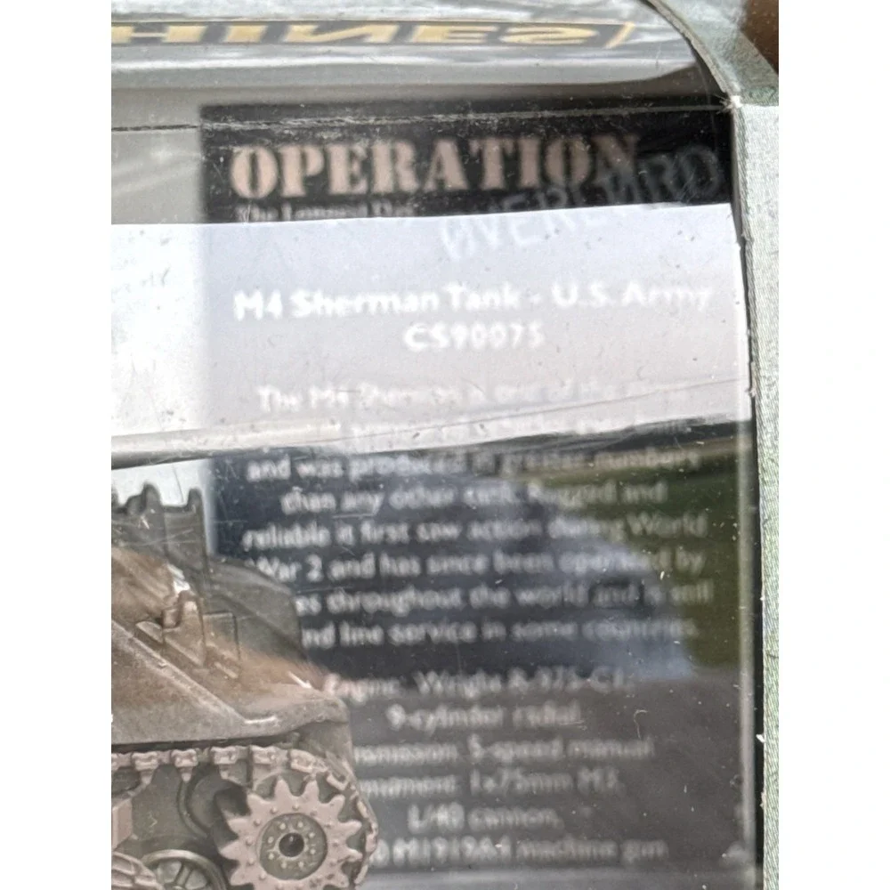 2002 Corgi Showcase‎ Collection M4 Sherman Tank US Army CS90075